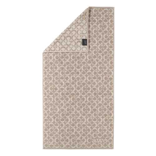 Полотенце 80x150см CAWO TWO-TONE, цвет песочный в Санги Стиль