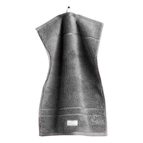 Полотенце Gant Home ORGANIC PREMIUM TOWEL 30x50см, цвет графит в Санги Стиль