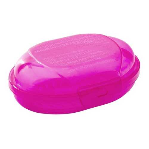 Мыльница ElfPlast Лайт, розовый в Санги Стиль