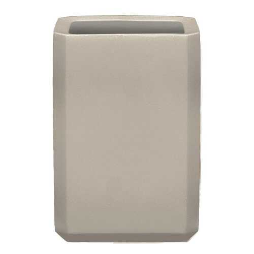 Стакан для зубных щеток Kleine Wolke Loft Stone Grey цемент Серый в Санги Стиль
